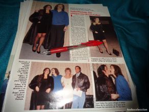 Coleccionismo de revistas: RECORTE : ISABEL PANTOJA, FAN Nº 1 DE LUIS COBOS. LECTURAS, DICBRE 1990